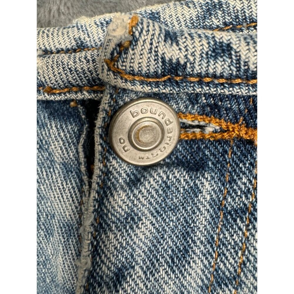 No Boundaries Denim Shorts Blue Adult 11 Pre-Owned - Picture 3 of 13